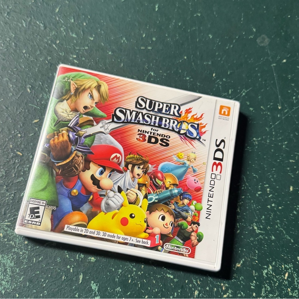 NO GAME - CASE ONLY - Nintendo Super Smash Bros. for 3DS
